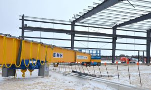 building component crane install heavy duty 6 tonne
