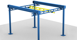 freestanding crane install service sales