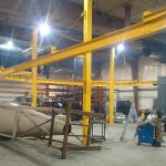 freestanding-monorail-two-column crane winch