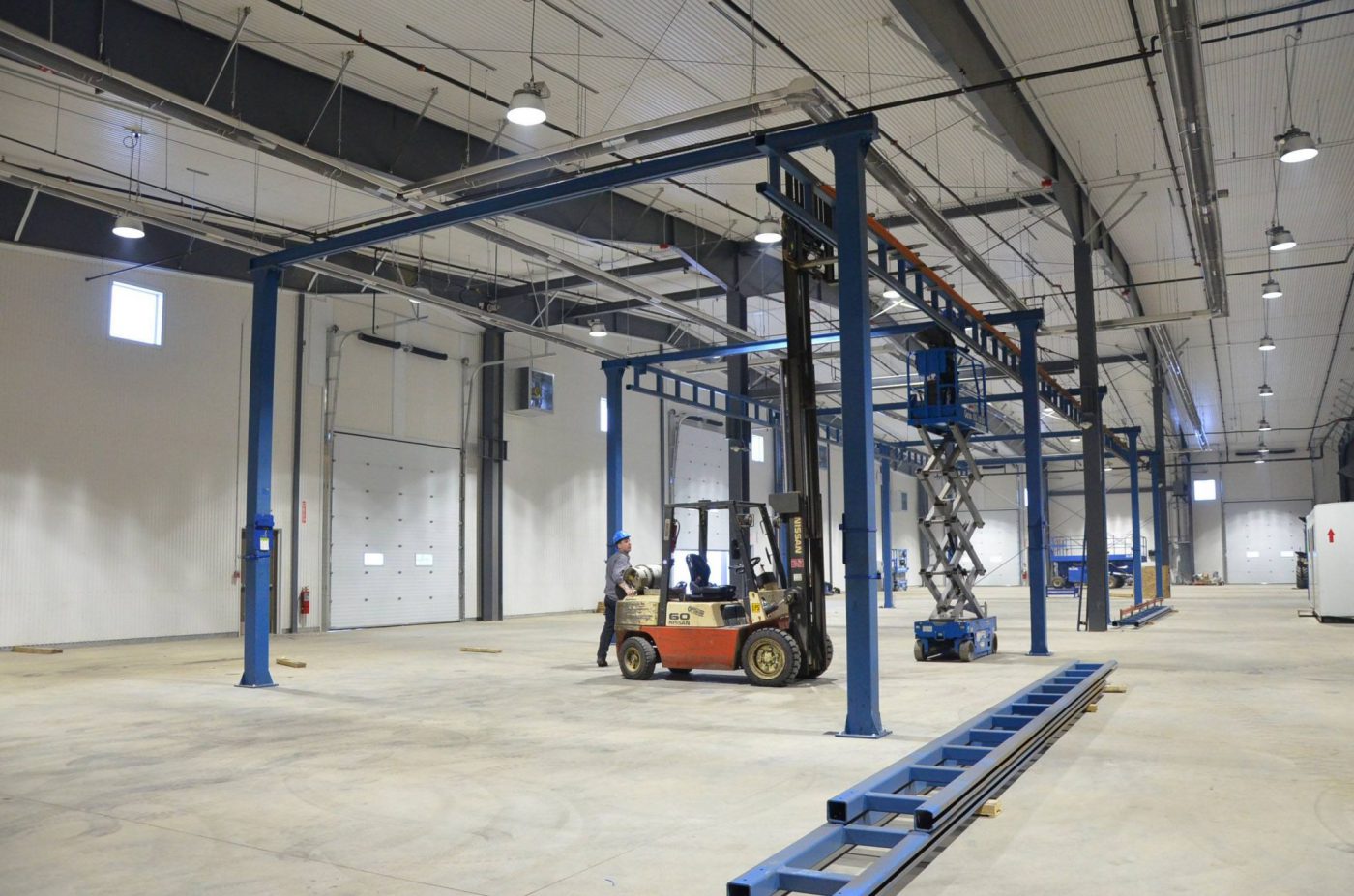 Relocation of overhead crane to new facility Manitoba Ontario BC Saskatchewan