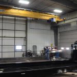 IronMen building support column 5 ton crane with hoist winkler