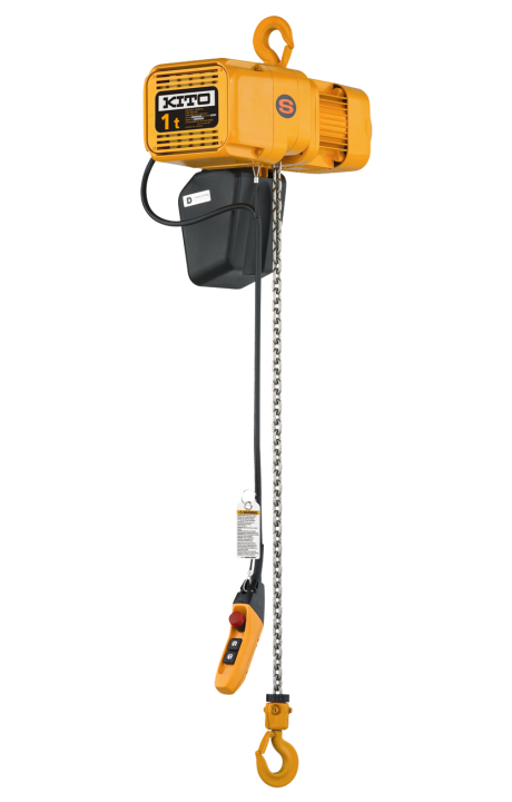 vfd hoist for better breaking and less wear on the hoist