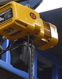 acculift Kito Hoist ER2 chain hoist underhung crane bridge runway