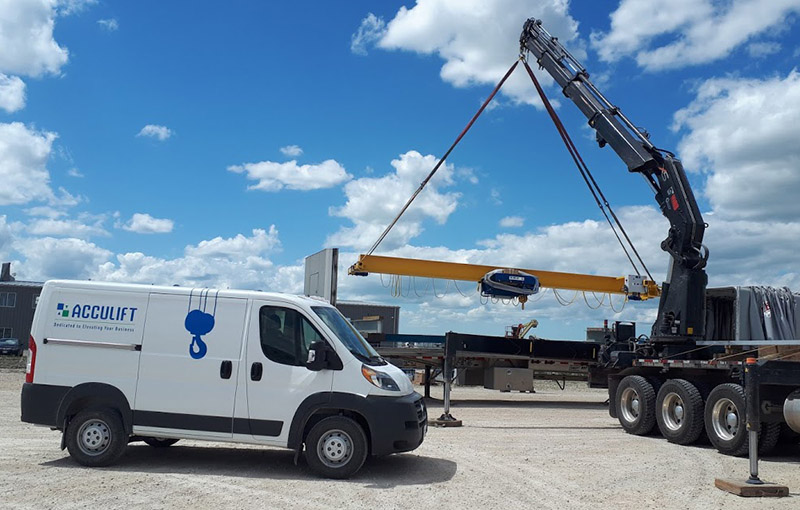 crane shipping cross dock change up