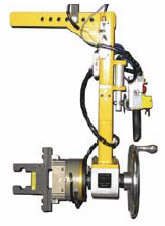 non-ferrous material moving material handler crane extension