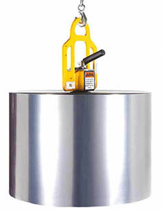 manual hoist roll lift turn rotate material handler crane extension