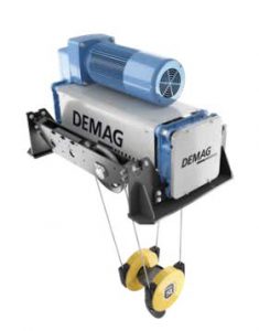 foot mounted hoist from demag