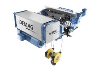 Low headroom? No problem for this versatile wire hoist from Demag