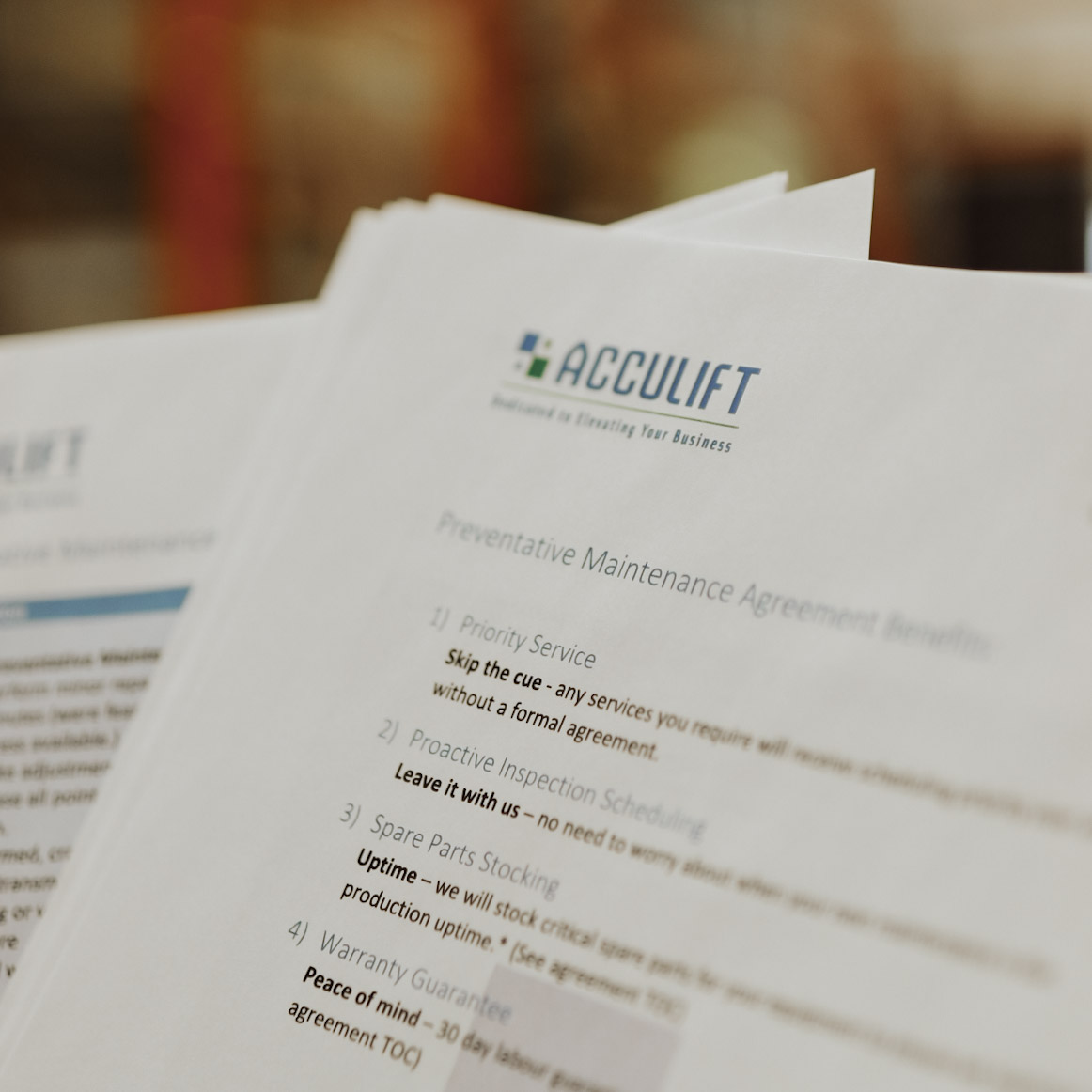 Acculift Inspection Report Acculift Inspection Documentation